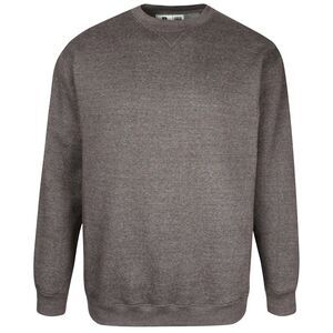 Duke Mens D555 Sweat Rockford Crew Neck Kingsize Sweater / Grey